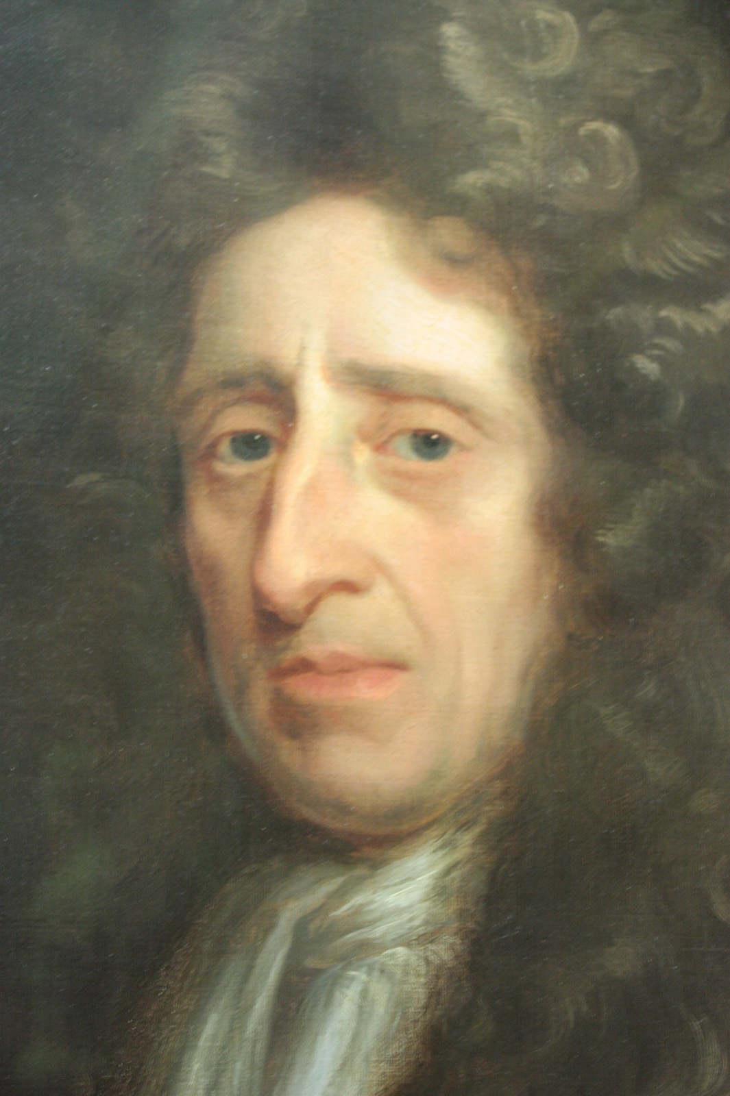 John Locke's Kit-cat portrait by Godfrey Kneller, National Portrait Gallery, London. Locke's 1690 Essay Concerning Human Understanding records — but does not coin — the term "argumentum ad hominem."