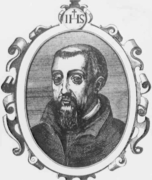 Circa-1600 portrait of Henry Garnet, the English Jesuit priest whose 1606 trial for the doctrine of equivocation became a real-world case study in exploiting a word's ambiguity.